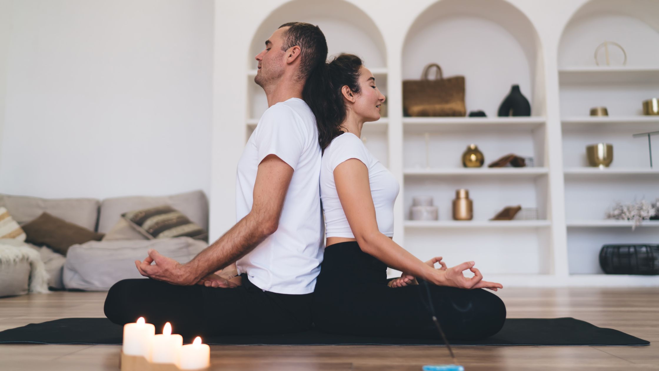 Yoga for anxiety Yoga props