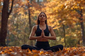 Yoga for Autumn Yoga Props