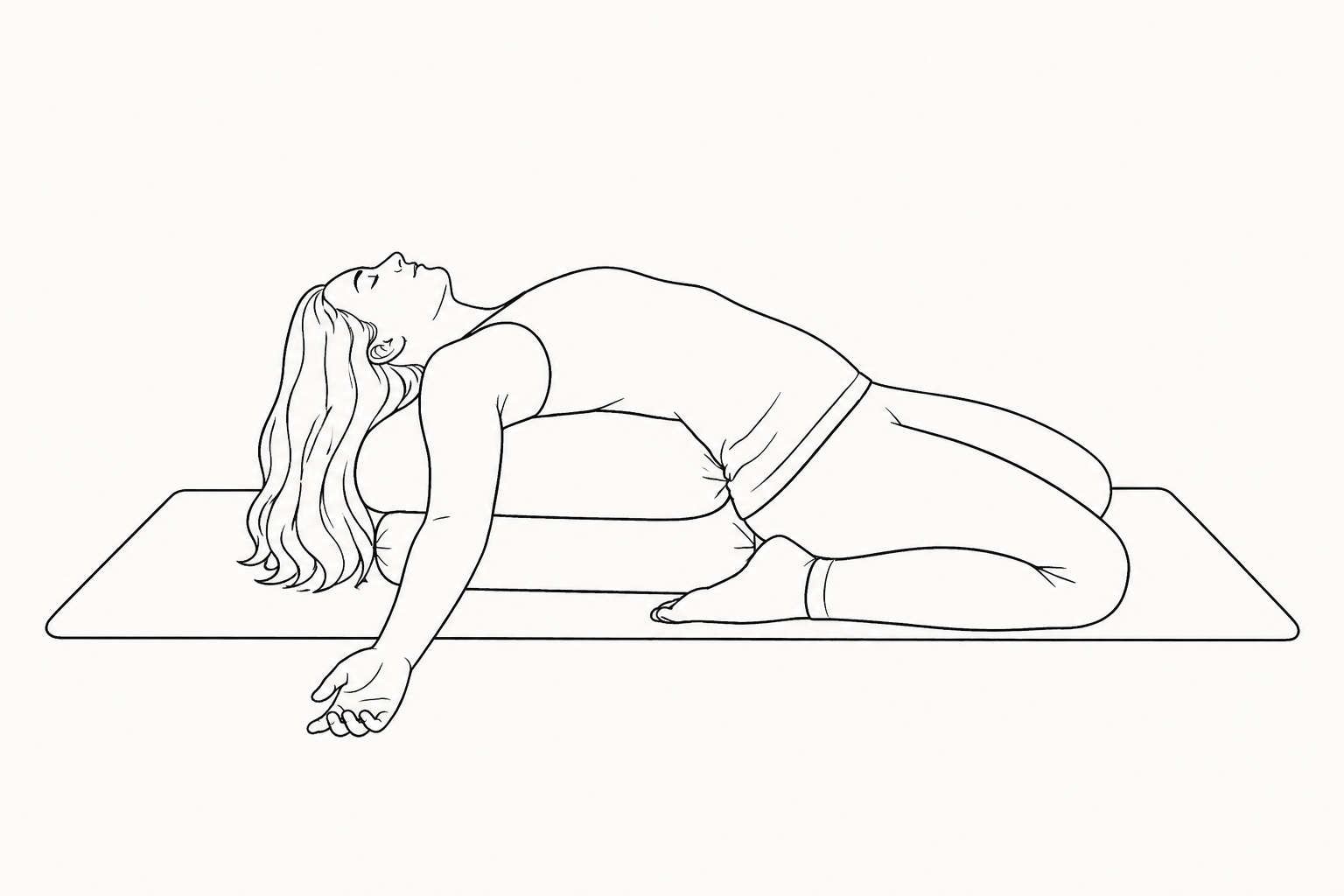 Supported Reclined Hero Pose yoga Props Australia