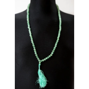 Light Jade Mala - Prayer Beads