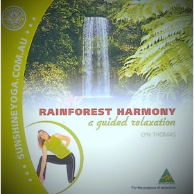 MEDITATION Rainforest Harmony CD by Lyn Thomas