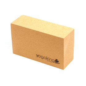 Natural Cork Yoga Block - Sharp edge