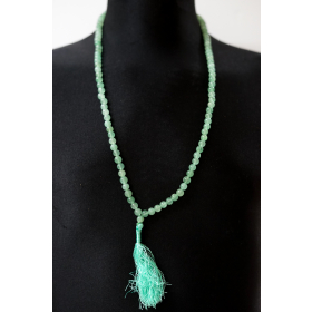 Light Jade Mala - Prayer Beads