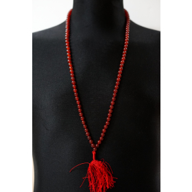 Orange/Carnelian Mala - Prayer Beads