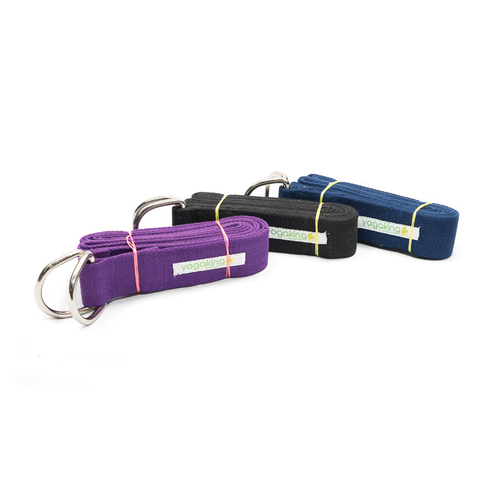 2.5m Yoga Strap with double large D rings