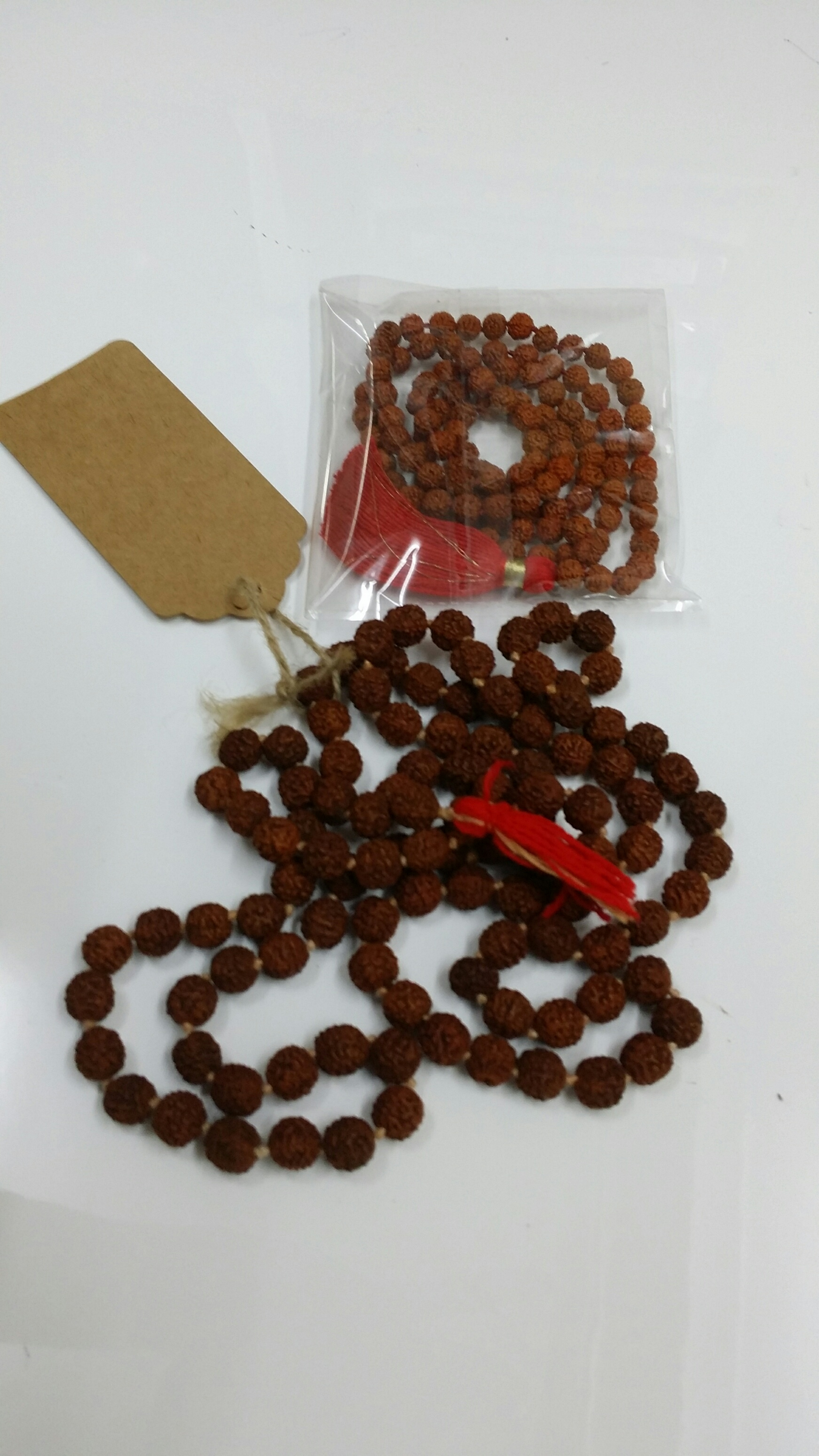 108 Rudraksh Mala Buddhist Prayer Beads | Yoga Accessories