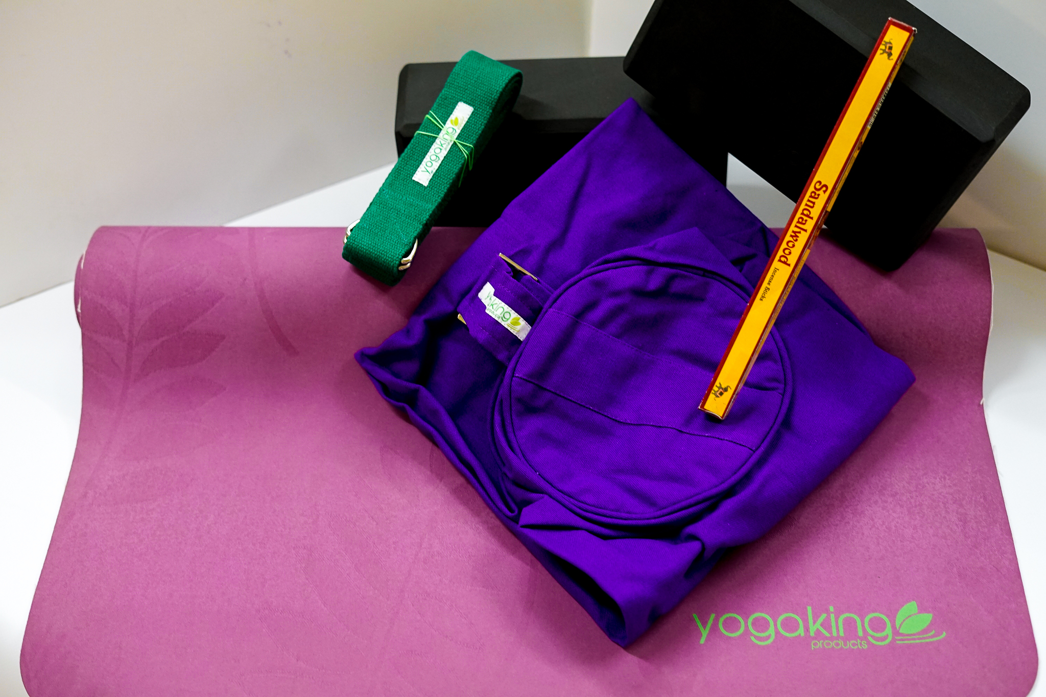 Green grip rubber mat gift pack